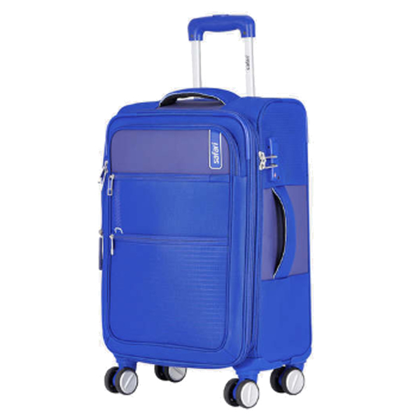 Buy Safari Polyester Jetsetter Soft Luggage With Tsa Lock And Dual Wheels (Cabin) (Blue) ( Size : 59 x 38 x 24 inch) on EMI