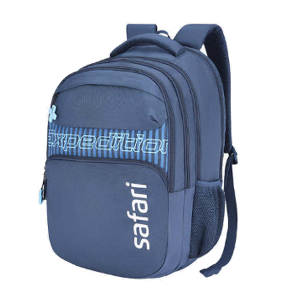 Buy Safari 43 L Polyester Mega School Backpack (Blue) (Size: 45 x 33 x 20 cm) on EMI