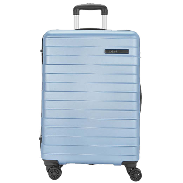 Buy Safari Polycarbonate Mint Hard Luggage With Anti Theft Zipper And Dual Wheels Large (Pearl Blue) ( Size : 79 x 57 x 34 inch) on EMI