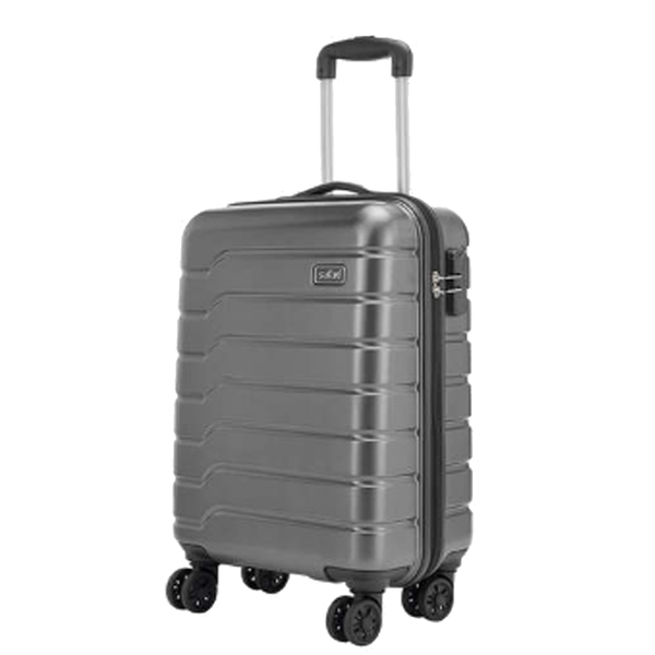 Buy Safari Polycarbonate Ozone Hard Luggage With Dual Wheels Cabin (Gun Metal) ( Size : 56 x 39 x 24 inch) on EMI