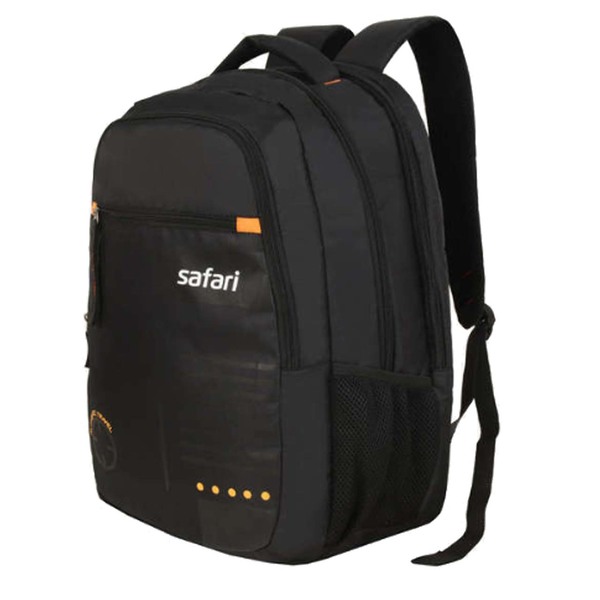 Buy Safari 30 L Polyester Swagpack Laptop Backpack With Raincover (Black) (Size: 45 x 33 x 20 cm) on EMI