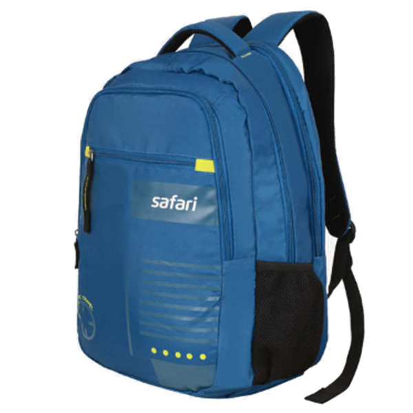 Buy Safari 30 L Polyester Swagpack Laptop Backpack With Raincover (Blue) (Size: 45 x 33 x 20 cm) on EMI