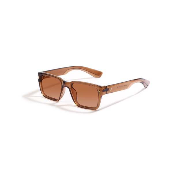 Buy Sam & Marshall  Men's  Rectangle Brown Sunglasses on EMI