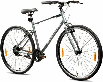 Buy Firefox Bikes Bad Attitude Harpoon Cycle 700C T Hybrid Cycle/City Bike(Single Speed, Grey) on EMI
