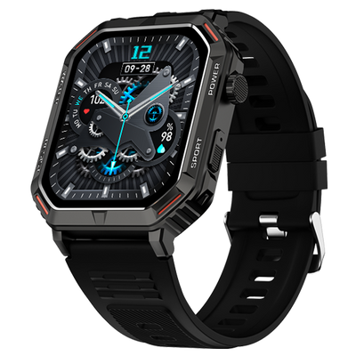 Buy Fire Boltt Commando Bluetooth Calling Smart Watch 1.95" Amoled Display, Voice Assistant, 500 Nits Brightness, Ip68, 123 Sports Mode ( Black ) (Black) on EMI