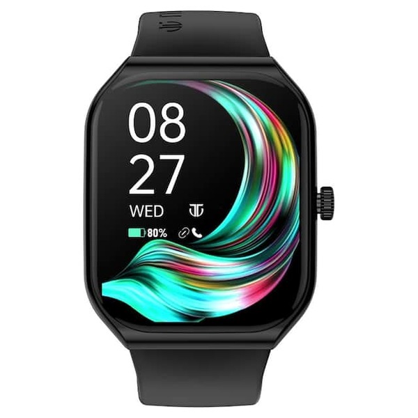 Buy Titan Smart Watch 3.0 with 1.96 Inch AMOLED Display|BT Calling|410 x 502 Pixel Resolution | AI Voice Assistant | Multiple Menu Styles|Black on EMI