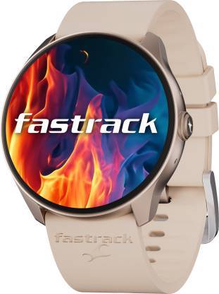 Buy Fastrack Limitless FR1 Pro|1.3Inch AMOLED display with 600 Nits|Advanced BT Calling Chipset Smartwatch(Pink, Free Size) on EMI