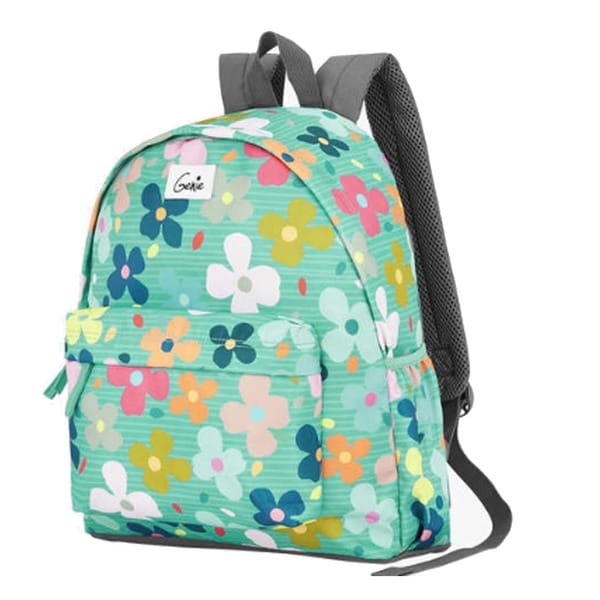 Buy Genie Flower Power Casual Backpack - Green on EMI
