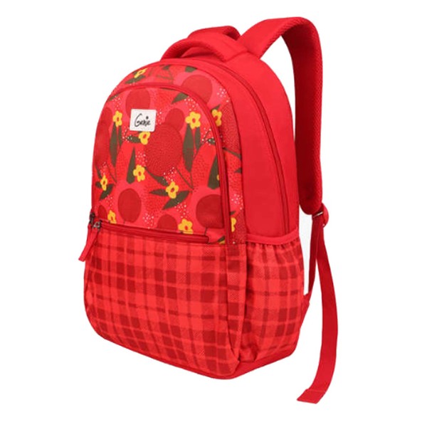 Buy Genie Chekmex Small School Backpack - Red on EMI