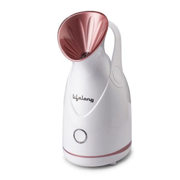 Buy Lifelong LLS18 Steamer Medical Facial Steamer Inhaler Vaporizer for Face, Nose with Nano-Ionic Technology with 65ML Water Tank - White on EMI