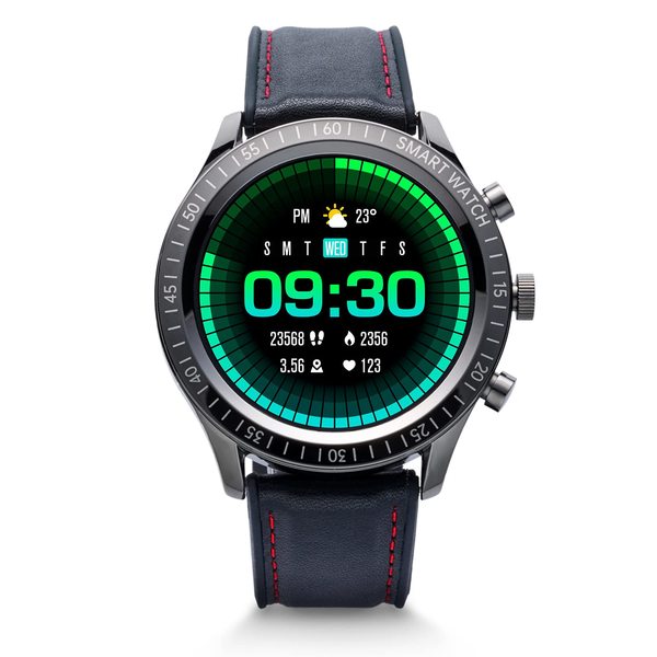 Buy Vibez by Lifelong Urbane Smartwatch with 3D UI 1.32"HD Display|24x7 Heart Rate & Blood Oxygen Tracking|8 Sports Mode|Sleep Monitor|IP67 Waterproof|7 days Battery Backup (VBSWM360, Black) on EMI
