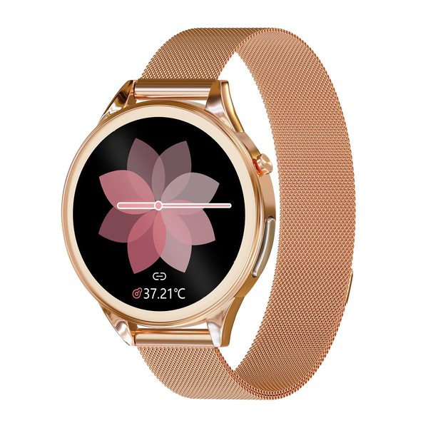 Buy Vibez By Lifelong Xena SmartWatch For Women With Hd Display| Ecg+Ppg|Body Temprature|24X7 Heart Rate & Spo2 Tracking| Sports Mode|IP68|10 Days Battery (Vbsww126, Gold) on EMI