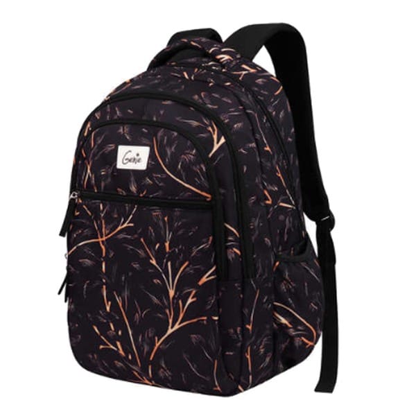 Buy Genie Glitter School Backpack - (Black) on EMI