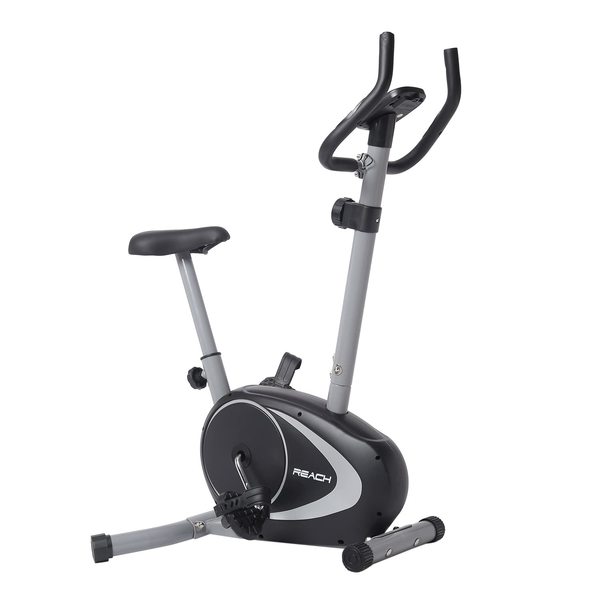 Buy Reach B-202 Magnetic Exercise Cycle with 4 kg Flywheel | Upright Stationary Bike for Cardio & Fitness | Adjustable Magnetic Resistance with Cushioned Seat | LCD Screen | Max User Weight 100kg on EMI