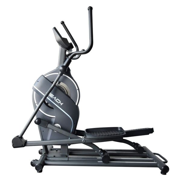 Buy REACH CF-200 EM Electro Magnetic Resistance Elliptical Trainer with 13 Pre-Set Programs | 10 Kg Flywheel | Best Cross Trainer Elliptical Cycle for Home and Gym Use on EMI