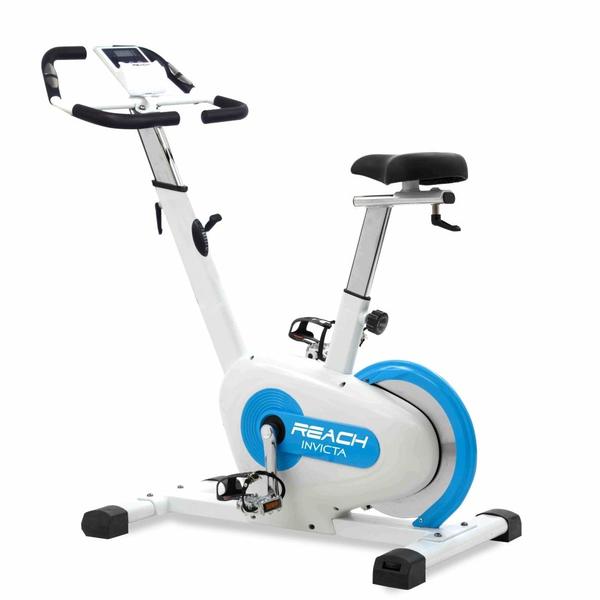 Buy Reach Invicta Spin Bike with 10kg Flywheel | Exercise Cycle for Home Gym | Adjustable Magnetic Resistance for High-Intensity Fitness Workouts | Rear Drive Flywheel | Max User Weight 110kg on EMI