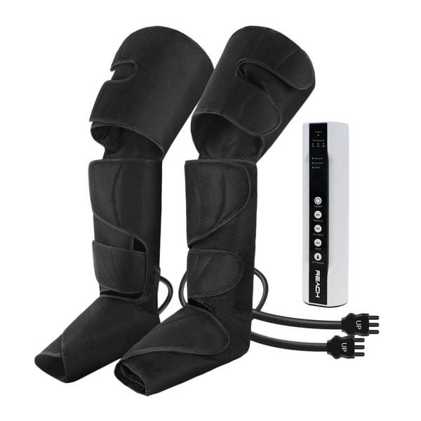 Buy Reach Cozy Leg, Calf & Foot Massager | Air Compression Leg Massager for Pain Relief, Muscle Relaxation & Blood Circulation | Portable Air Pressure Massager on EMI