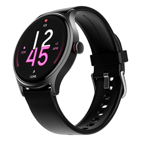 Buy boAt Lunar Vista Smartwatch with 1.52" Vivid Round Display, BT Calling, 100+ Sports Modes, AI Voice Assistant (Active Black) on EMI