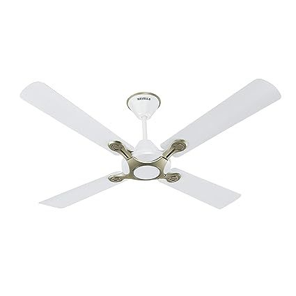 Buy Havells 1200 Mm Fan Leganza Es 4B P.White Silver on EMI