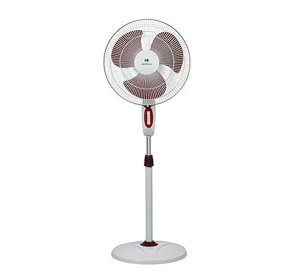 Buy Havells 400Mm Fan Accelero Ns Wht Red Pedstl Sch on EMI