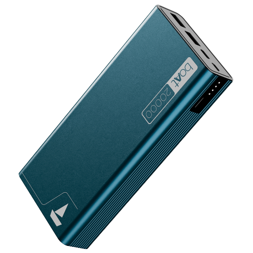 Buy boAt Powerbank with 20000mAh battery capacity with Smart IC protection, USB & TYPE C output 22.5W fast charging STEEL BLUE on EMI
