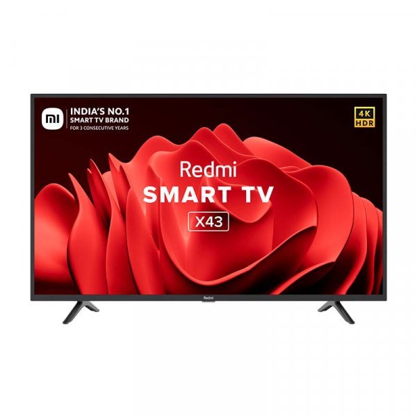 Buy Redmi Smart TV 4K Ultra HD X series X43 108 cm (43 inches) Black on EMI