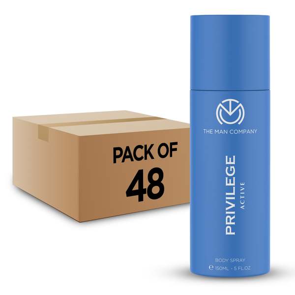 Buy The Man Company Privilege Active Body Spray - Bulk Buy on EMI