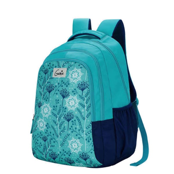 Buy Genie Snowflake School Backpack - Teal on EMI