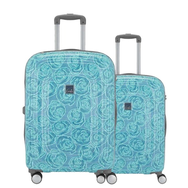 Buy Genie Rose Small and Medium Hard Luggage Combo Set on EMI