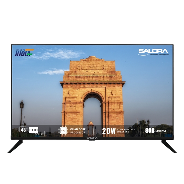 Buy Salora 109 cm (43 inch) FHD LED TV (SLV-4431 SH) on EMI