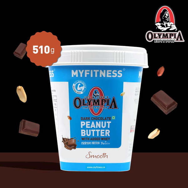 Buy MyFitness Olympia Edition Dark Chocolate Peanut butter Smooth  (510gm) on EMI