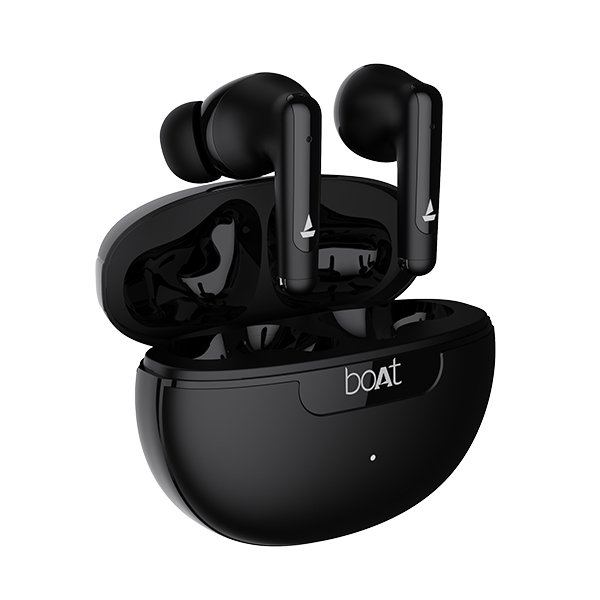 Buy Boat Airdopes 161 Anc Wireless Earbuds With Active Noise Cancellation Up To 32Db Enx Technology Asap Charge Black on EMI