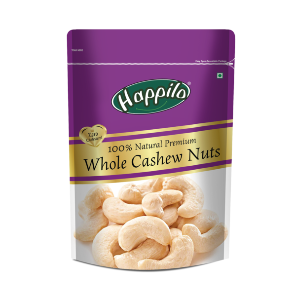 Buy Happilo Premium Whole Cashew Nuts (500g) on EMI