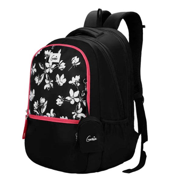 Buy Genie Victoria Laptop and Raincover Backpack (36 Litres - Black) on EMI
