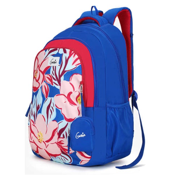 Buy Genie Willow School Backpack (36 Litres - Blue) on EMI