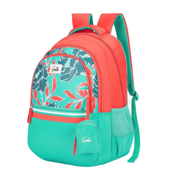 Buy Genie Willow School Backpack (36 Litres - Teal) on EMI