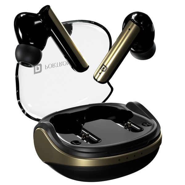 Buy Portronics Harmonics Twins S7 Tws Earbuds Auto Enc 35 Hrs Playtime 10Mm Drivers Android Ios Support Laptop Pc Support Type C Charging Port Black on EMI