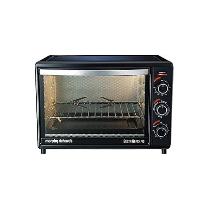 Buy Morphy Richards Besta Oven Toaster Grill - 40 Liter (Black), 2000 Watts on EMI