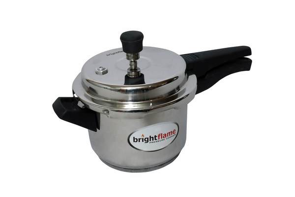 Buy Brightflame Outerlid Stainless Steel Presure Cooker 3L on EMI