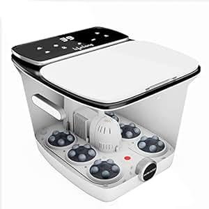 Buy Lifelong Premium Foot Spa Massagerwith Digital Screen | Pedicure Massager Machine, Bubble, 6 Massage Roller, Heat for Pain Relief, 1 Year Warranty (LLM477) on EMI