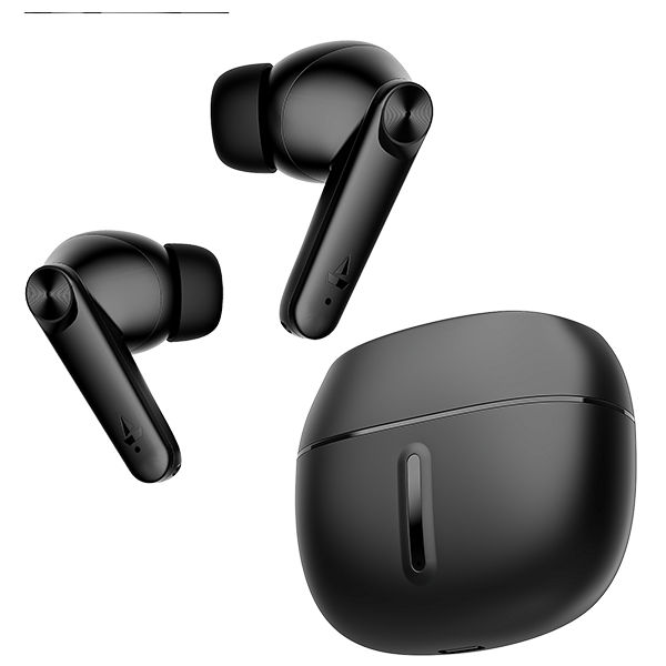 Buy Boat Airdopes 200 Plus Wireless Earbuds With 100 Hours Large Playback Beast Mode Enx Technology Ipx5 Resistance Carbon Black on EMI