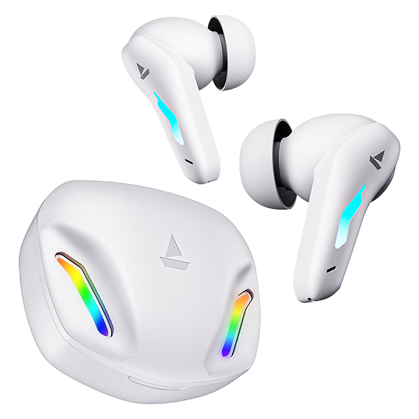 Buy Boat Immortal 100 Bluetooth Gaming Wireless Earbuds With Beast Mode Iwp Technology Enx Technology 30 Hours Playback White Sabre on EMI