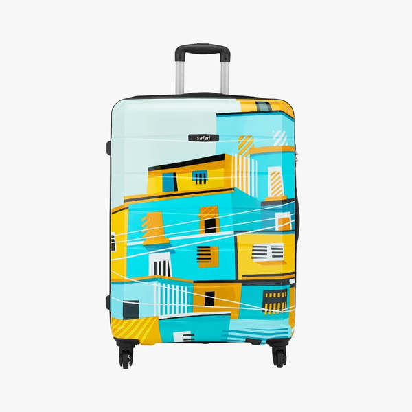 Buy Safari Oasis Hard Luggage - Printed on EMI