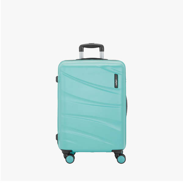 Buy Safari Persia Hard Luggage with Dual Wheels - Spearmint on EMI