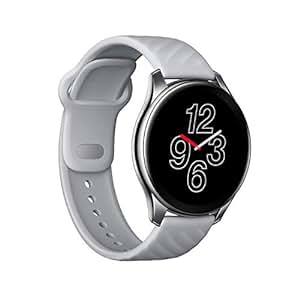 Buy OnePlus Watch Midnight Black: 46mm dial, Warp Charge, 110+ Workout Modes, Smartphone Music,SPO2 Health Monitoring & 5ATM + IP68 Water Resistance (Currently Android only) Silver on EMI