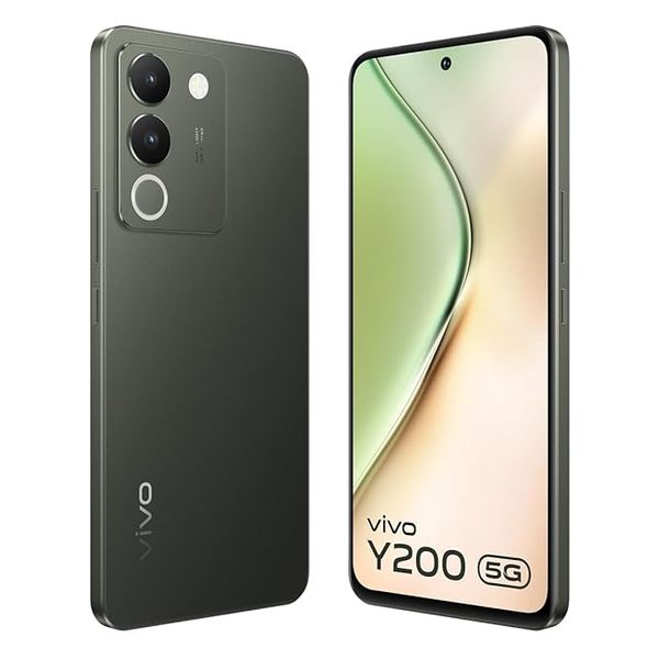 Buy Vivo Y200 5G (Jungle Green, 128 GB)  (8 GB RAM) on EMI