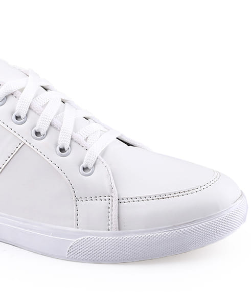 Buy Woakers Men's Stylish Sneakers Casual Shoes White on EMI