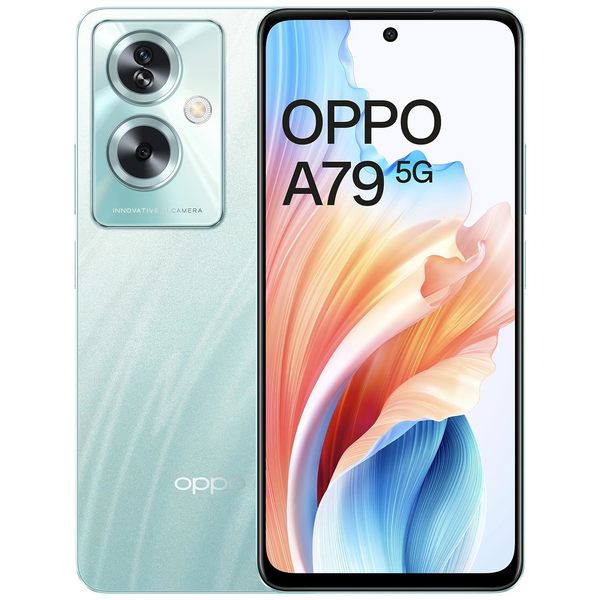 Buy OPPO A79 5G (Glowing Green, 8GB RAM, 128GB Storage) on EMI