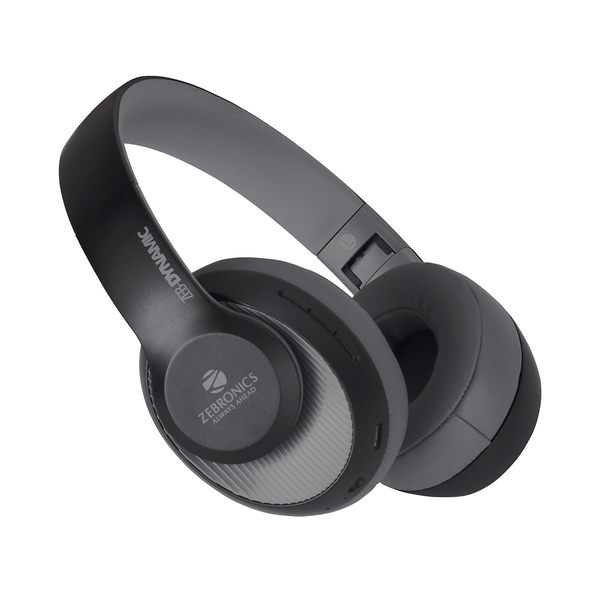 Buy ZEBRONICS Zeb-Dynamic with Bluetooth Supporting Headphone, Aux Input, Call Function and Media/Volume Control(BLACK) on EMI