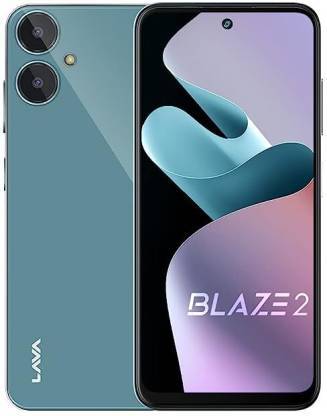Buy LAVA Blaze 2 (Glass Blue, 128 GB)  (6 GB RAM) on EMI